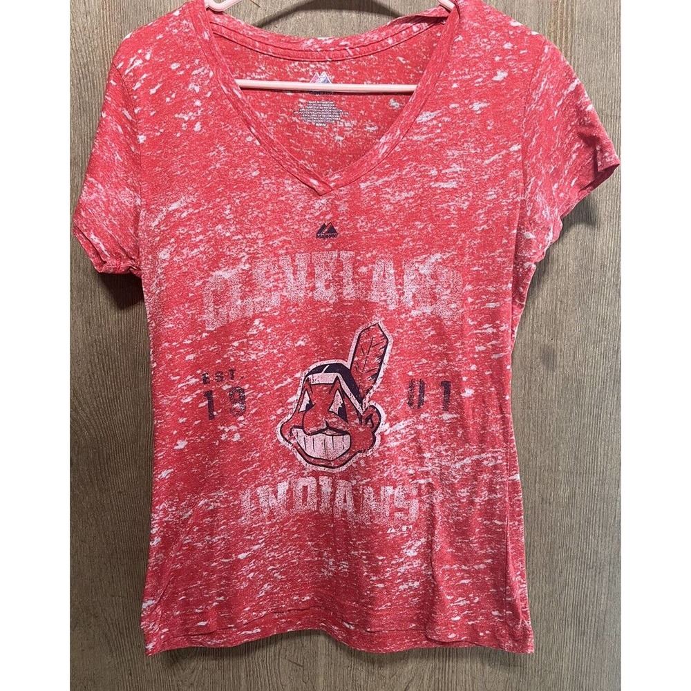 cleveland indians womans tshirt